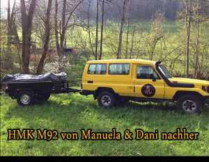 HMK M92 Gel�ndeanh�nger von Manuela und Dani