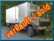 Iveco 110-16 AW 4x4  mit Kofferaufbau