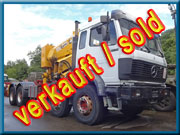 Mercedes SK 3235 8x4 Ladekran
