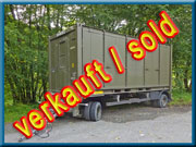 Lanz + Marti Wechselanhänger +Sanitätscontainer 