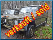 Puch Mercedes  230 GE Mannschaftswagen