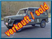 Puch 290GD mit Unfallschaden