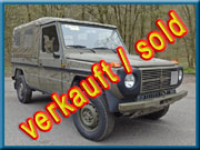 Mercedes Puch 230 GE Armeefahrzeug