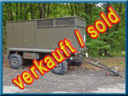 Netzersatzanlage auf Anhänger