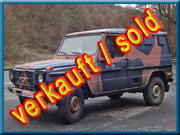 Mercedes 240GD Militär Wolf
