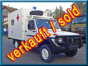 Mercedes Puch 290GD Krankenwagen